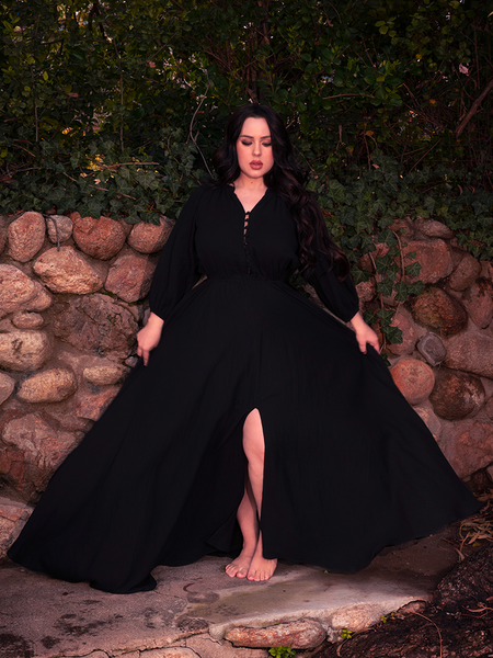 This piece of gothic clothing turns city streets into runways of midnight rebellion.