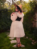 FINAL SALE - Divination Peasant Dress in Papyrus