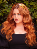 Laurel Leaf Headband in Gold