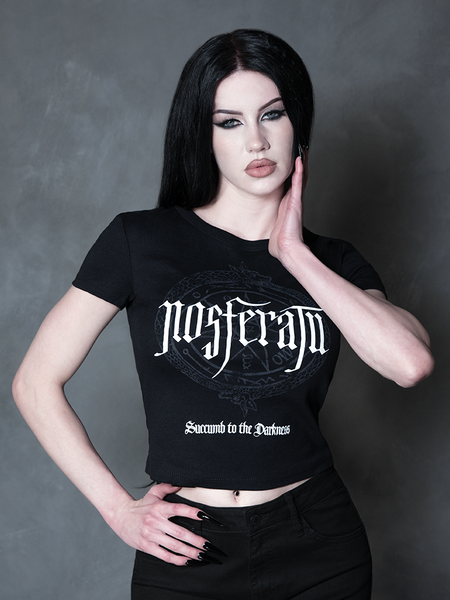 PRE-ORDER - NOSFERATU Count Orlock Sigil Baby Doll T-shirt in Black