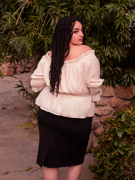 FINAL SALE - Ritual Peasant Top in Papyrus