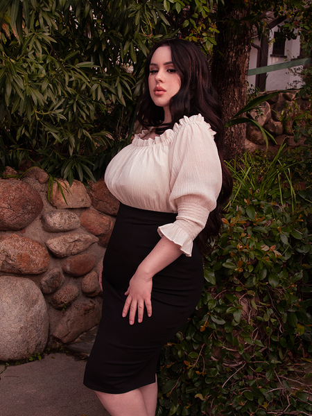 FINAL SALE - Ritual Peasant Top in Papyrus