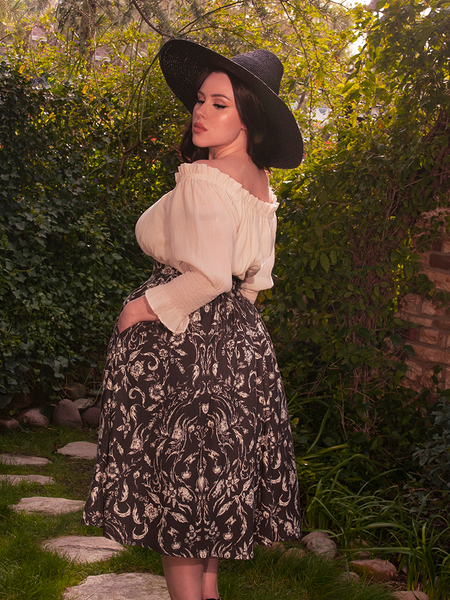 FINAL SALE - Ritual Peasant Top in Papyrus