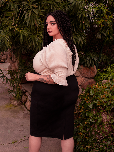 FINAL SALE - Ritual Peasant Top in Papyrus