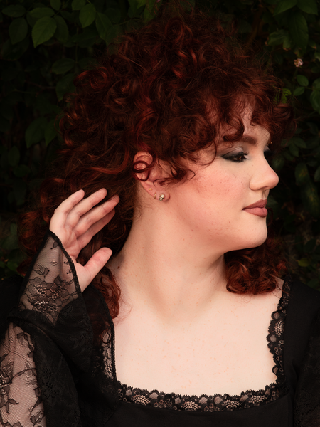 PRE-ORDER - Art Deco Knotted Headband in Black