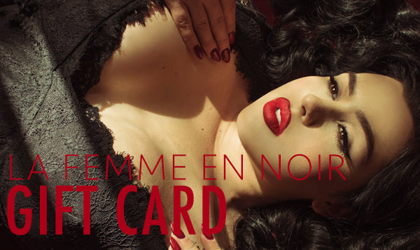 Gift Card - La Femme en Noir