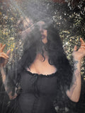 Nightshade Underpinning Dress in Antique Black