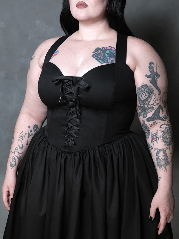 COMING BACK SOON - Ambrosia Dress in Black