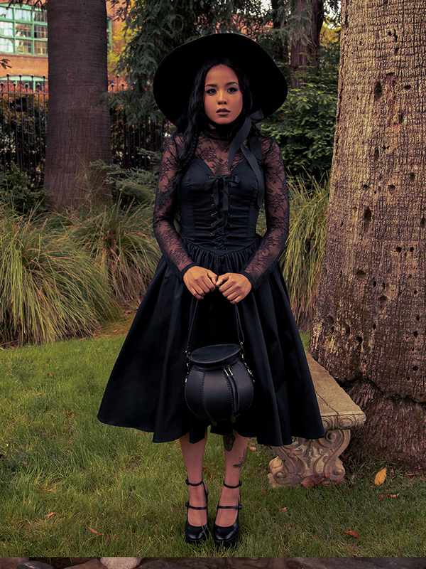 COMING BACK SOON - Lace Base Top in Black