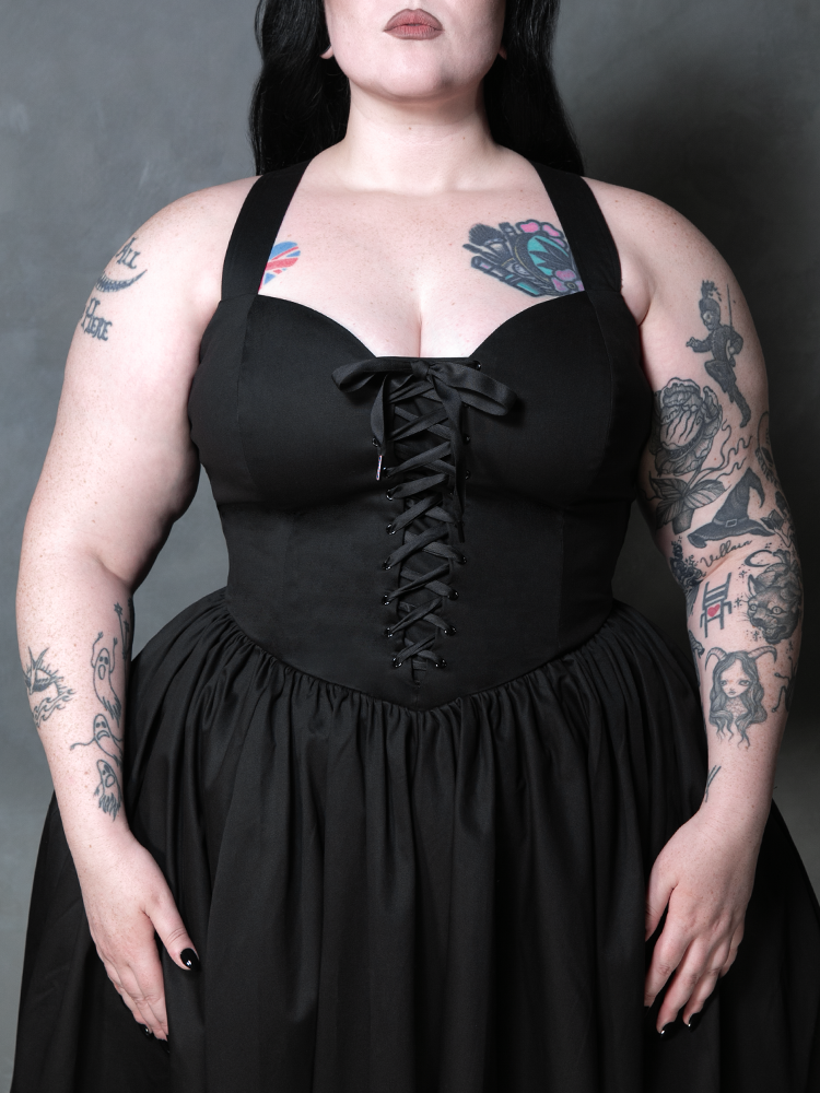 COMING BACK SOON - Ambrosia Dress in Black