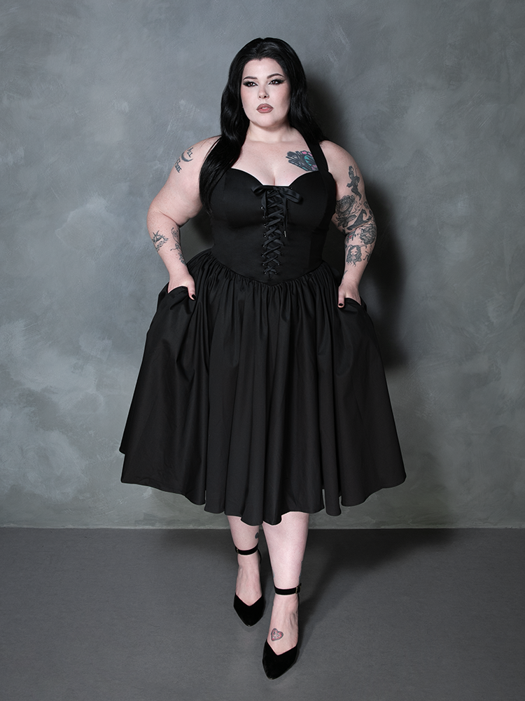 COMING BACK SOON - Ambrosia Dress in Black