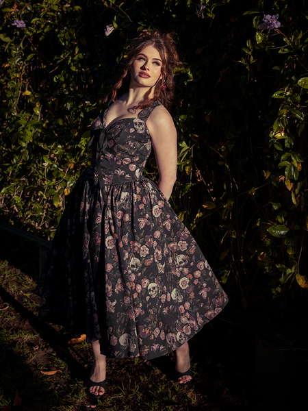 PRE-ORDER - Ambrosia Dress in Decayed Beauty Print
