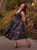 PRE-ORDER - Ambrosia Dress in Decayed Beauty Print