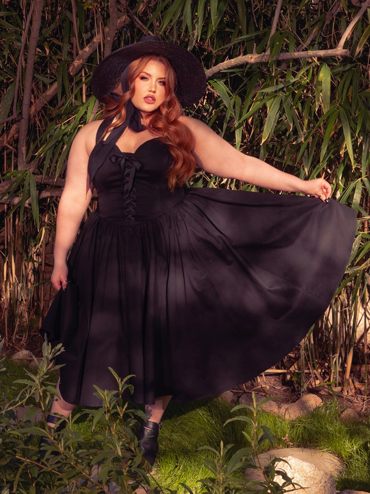 Ambrosia Midi Dress - Black