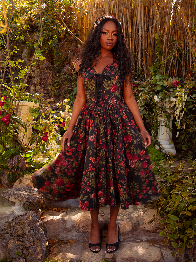 AMBROSIA DRESS - BLUE BAROQUE main image 1