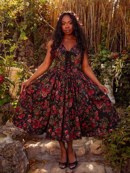 Ambrosia Dress in Pomegranate Print Ambrosia Dress in Pomegranate Print