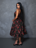 PRE-ORDER - Ambrosia Dress in Pomegranate Print