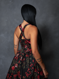 PRE-ORDER - Ambrosia Dress in Pomegranate Print