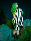 PRE-ORDER - BEETLEJUICE™ Striped Pencil Skirt