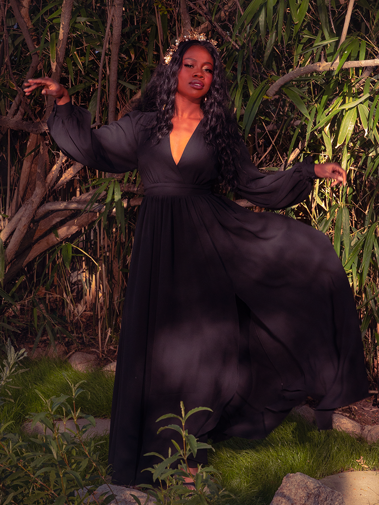 Belladonna Maxi Dress in Black