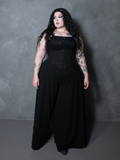 Black Widow Palazzo Pants in Black