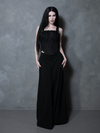 PRE-ORDER - Duchess Corset in Black Cotton Sateen