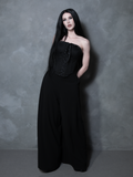PRE-ORDER - Duchess Corset in Black Cotton Sateen