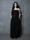 PRE-ORDER - Duchess Corset in Black Cotton Sateen