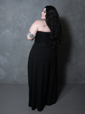 Black Widow Palazzo Pants in Black