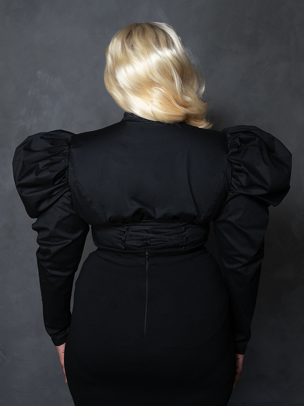 PRE-ORDER - Brontë Blouse in Black