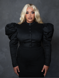 PRE-ORDER - Brontë Blouse in Black