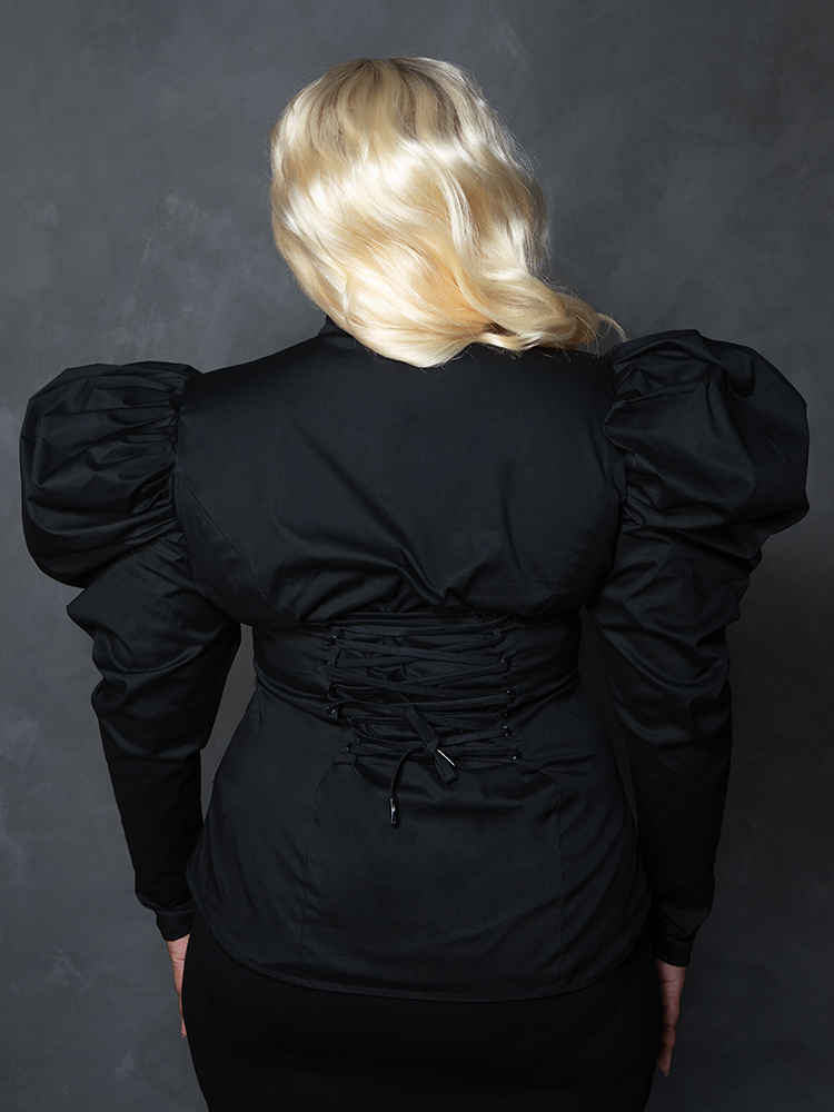 PRE-ORDER - Brontë Blouse in Black