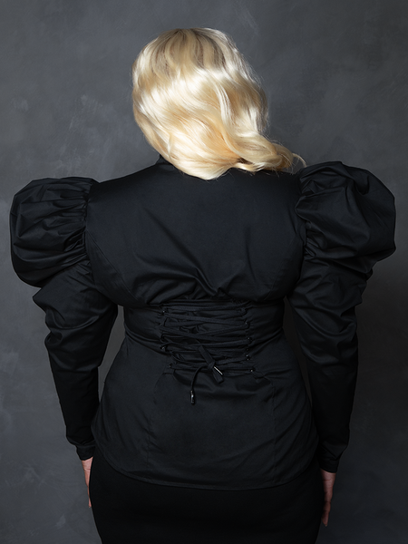 PRE-ORDER - Brontë Blouse in Black