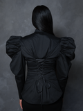 PRE-ORDER - Brontë Blouse in Black