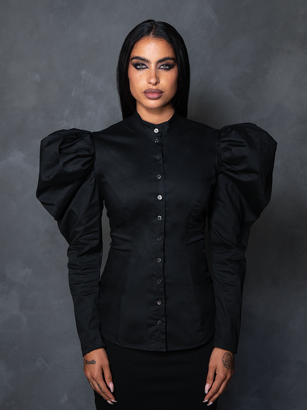 PRE-ORDER - Brontë Blouse in Black