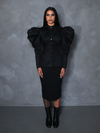 PRE-ORDER - Brontë Blouse in Black