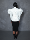 PRE-ORDER - Brontë Blouse in Ivory