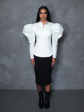 PRE-ORDER - Brontë Blouse in Ivory
