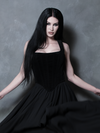 PRE-ORDER - Countess Corset in Black Velvet