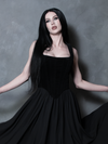 PRE-ORDER - Countess Corset in Black Velvet