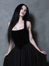 PRE-ORDER - Countess Corset in Black Velvet