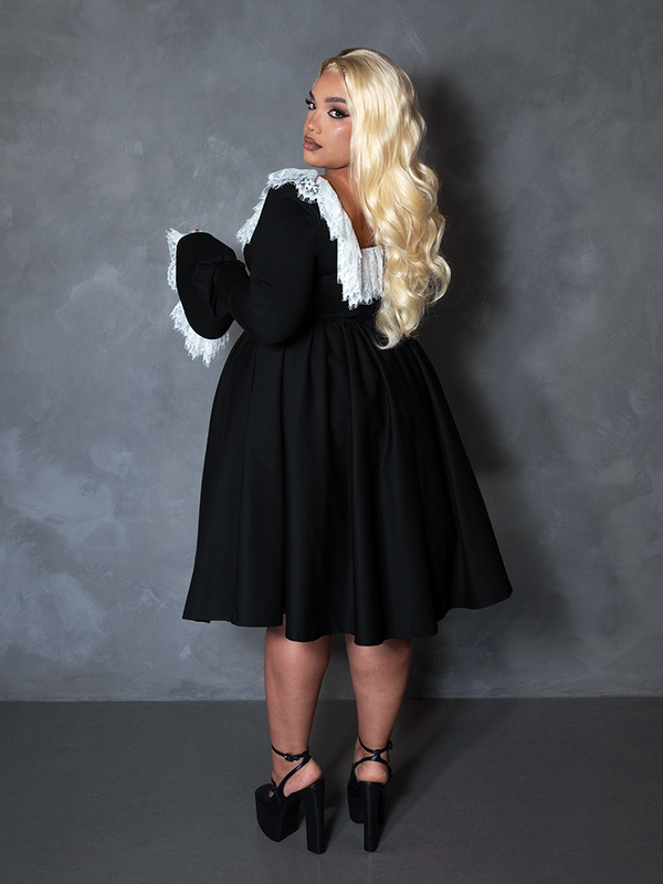 PRE-ORDER - Countess Swing Dress in Black