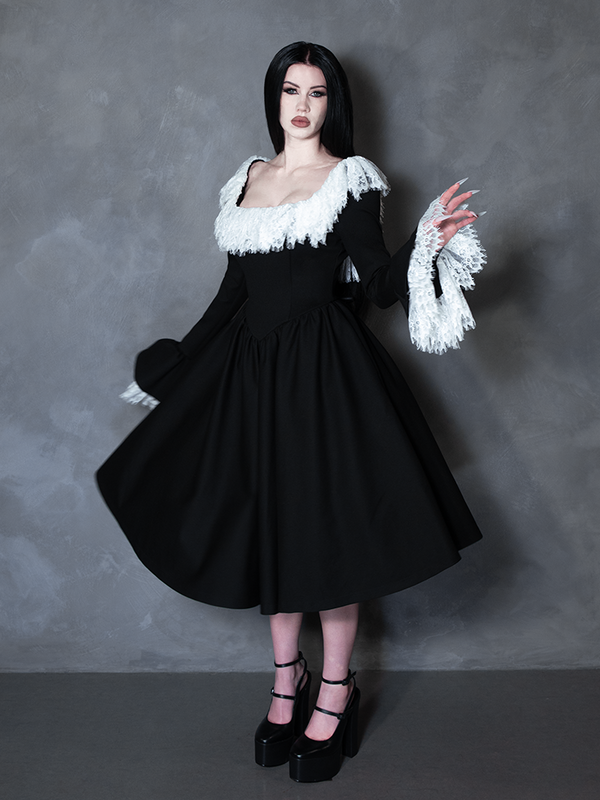 PRE-ORDER - Countess Swing Dress in Black