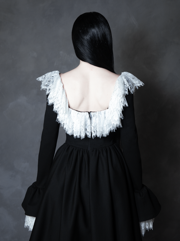 PRE-ORDER - Countess Swing Dress in Black