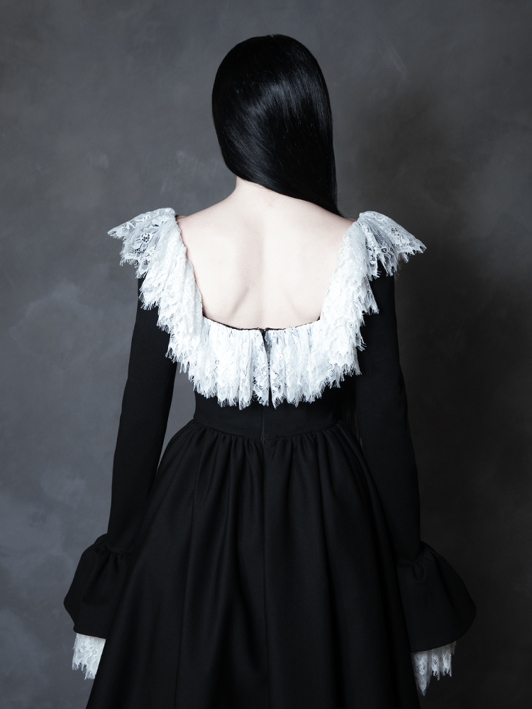 PRE-ORDER - Countess Swing Dress in Black