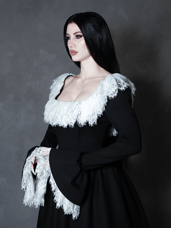 PRE-ORDER - Countess Swing Dress in Black