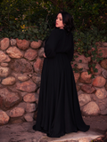 PRE-ORDER - Coven Maxi Tunic Dress in Black
