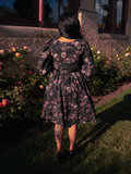 PRE-ORDER - Dark Forest Dress in Decayed Beauty Print