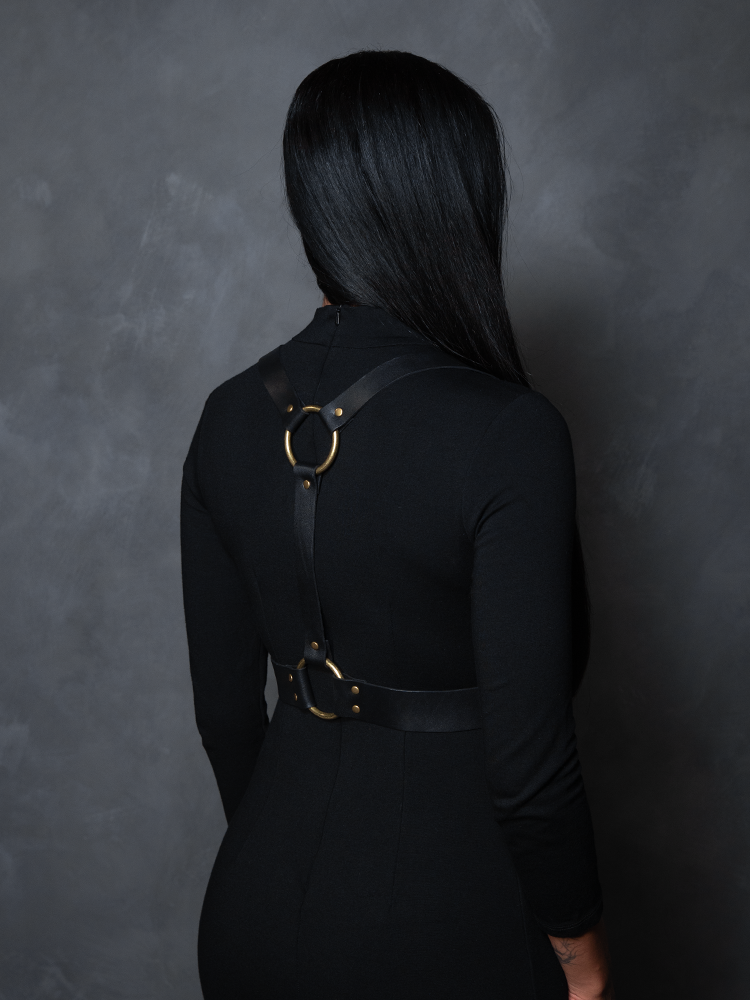PRE-ORDER - Ursula Harness in Brass