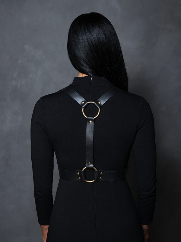 PRE-ORDER - Ursula Harness in Brass